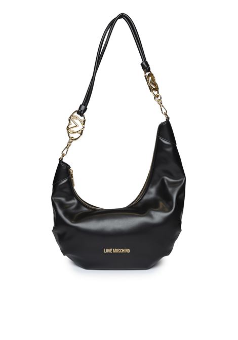 borsa hobo asimmetrica nero LOVE MOSCHINO | JC4053PP1MLF0-000